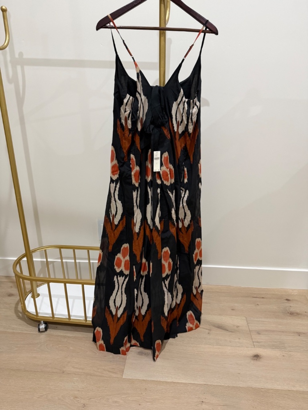 Anthropologie maxi sundress with bow detail in back - Picture 2 of 4
